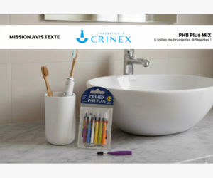 set de 6 brossettes PHB Plus Mix Crinex