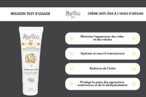 crème anti-âge de Marilou Bio